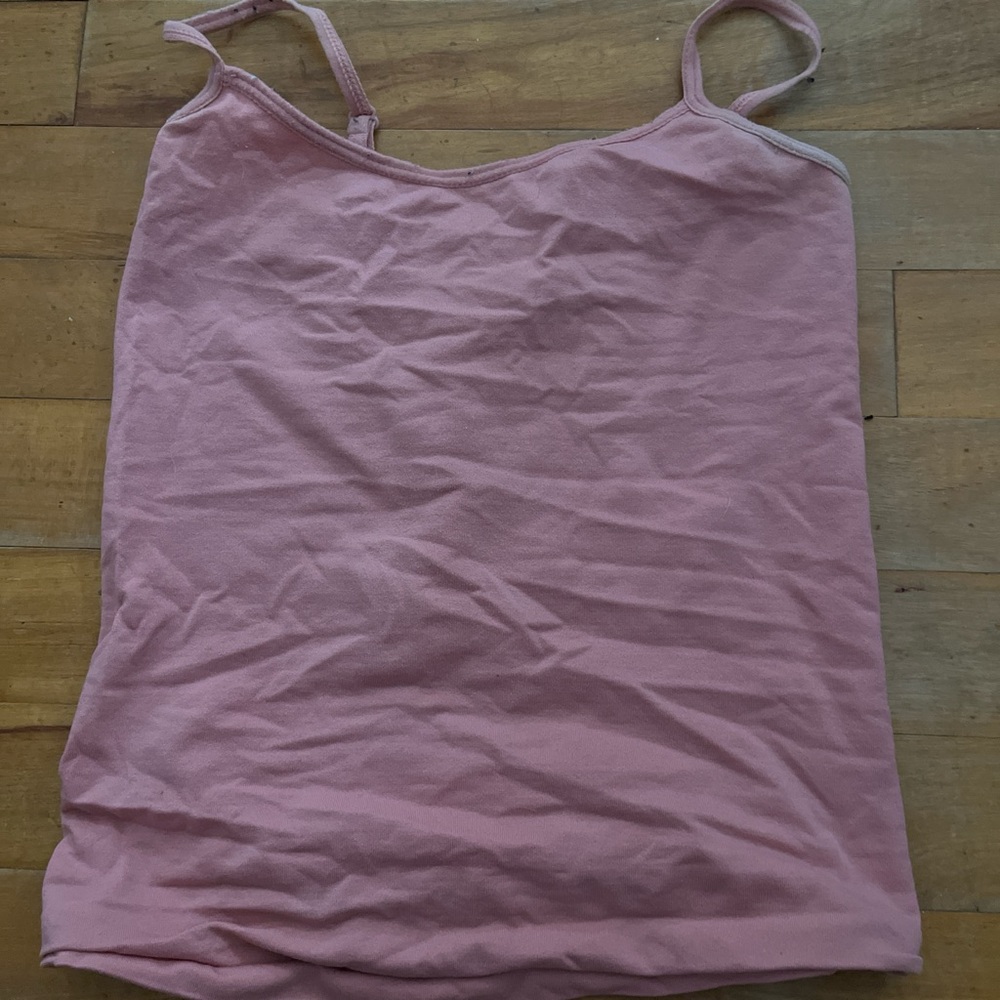 Pink tank top